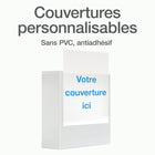 Cardinal® - Reliure XtraLife ClearVue verrouillable à anneaux en D, blanche, 4 po-Capacité de 890 feuilles; anneaux de 4 po