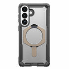 UAG Plasma XTE Rugged Kickstand Cell Phone Case with Magnets for Galaxy S26+ - Ash/Titanium-Integrated Kickstand with Multiple Viewing Modes