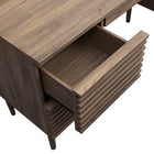 Modway Render 61" Office Desk - Walnut-7