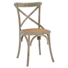 Modway Gear Dining Side Chair - Grey-Modern Farmhouse Dining Chair