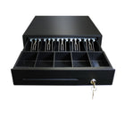 Adesso MRP-16CDC 16" POS Cash Drawer with Removable Tray - Canadian Version - Black-Ball Bearing Rollers