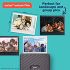 Fujifilm Instax Link Wide Smartphone Printer - Ash White-QR Print Mode to add URLs, sounds and messages