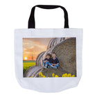 Staples Print Custom Tote Bag-Image printed in landscape 13" x 10"
