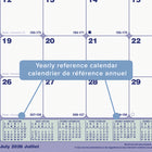 Blueline 13 Months Monthly Academic Desk Pad - July to July - 11" L x 8 1/2" W - Bilingual-Perforated, top-bound tear-off sheets