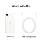 Apple iPhone 17e - 256 GB - White - Unlocked-iOS and Apple Intelligence. Personal, private, powerful. Write, express yourself and get things done effortlessly with advanced features like Call Screening, Clean Up, Live Translation and visual intelligence