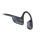 Shokz OpenRun Pro2 Bone Bluetooth Headphones - Black-Crystal-Clear Calls - Strategically positioned dual wind-resistant microphones and an AI noise reduction algorithm filter out 96.5% of background noise, including wind at speeds of up to 15 miles per hour