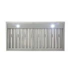 KUCHT KRH4820A 48 po Hotte sous armoire - 1200 CFM - Acier inoxydable-Fonction d’arrêt temporisé qui coupe le ventilateur sans modifier le réglage de l’éclairage