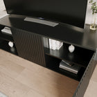 Nexera Trelisse 60 inch TV Stand with 3 doors - Black-6