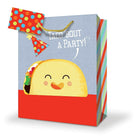 Millbrook Studios Juvenile Birthday Gift Bags  - Medium - Taco - 12 Pack (47543)-9" x 4" x 7"