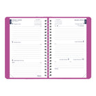 Blueline 2027 Weekly Planner - 8" x 5" - Assorted Colours - Bilingual-Events, to-do, passwords, contacts and notes section