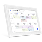 Aluratek 15.6" Smart WiFi Digital Calendar and Photo Frame with Touchscreen-Sync your Google, Apple, Yahoo or Outlook calendars to the frame. With colour-coded events, to-do lists, meal planning, and chore tracking, this all-in-one tool simplifies scheduling for busy households.