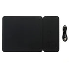 Spracht - MagPad Chargeur et tapis de souris - Noir-Flexibilité magnétique : utilisez le MagPad avec les deux moitiés connectées ou séparez-les pour une adaptabilité maximale à votre configuration.