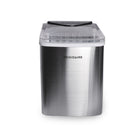 Frigidaire - Machine à glaçons portative en forme de balle de comptoir 26-lb - Acier inoxydable-Ne soyez plus jamais à court de glace grâce à la capacité de produire jusqu'à 26 lb (12 kg) de glace par jour, parfait pour les grands rassemblements 