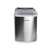 Frigidaire - Machine à glaçons portative en forme de balle de comptoir 26-lb - Acier inoxydable-Ne soyez plus jamais à court de glace grâce à la capacité de produire jusqu'à 26 lb (12 kg) de glace par jour, parfait pour les grands rassemblements 