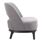 Zuo Mistley Accent Chair - Grey-Dimensions: 28.7" L x 25.6" W x 30.5" H