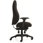 Staples ObusForme Professional High Back Multi-Tilter Office Chair - Generous Seat - Fusion Carbon Fabric - Black-Infinite position tilt lock control locks the chair in place, or allows it to tilt freely, according to user preference