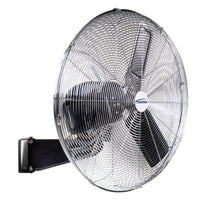 Matrix Industrial 30" 1/3-HP Oscillating Wall Fan-All-metal construction