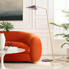 Modway Journey Standing Floor Lamp - Black-Power Cord