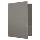 JAM Paper Two Pocket Presentation Folders, Grey Linen, 12 Pack (3084g)-Size: 9" x 12"