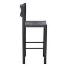 Zuo Iska Barstool - Black - Set of 2-3 year limited warranty