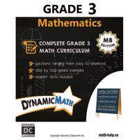 Dynamic Math Workbook - Manitoba - Grade 3-Teaches Manitoba mathematics curriculum for Grade 3