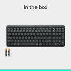 Logitech K250 Compact Wireless Keyboard - Graphite-8