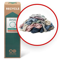 TerraCycle Fabrics and Clothing - Zero Waste Box - Medium-Recycle all brands fabric, clothing or textile.