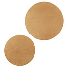 Modway Amani Round Nesting Coffee Tables - Natural - Set of 2-8