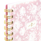 Cambridge Cherrywood Lane 2026-27 Weekly/Monthly Planner - 8½" x 6" - Peony Lace - Bilingual-12 tabbed monthly pages
