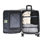 Bugatti Reborn 3-Piece Softside Luggage Set - Grey-Telescopic trolley handle with multi-stage locking heights