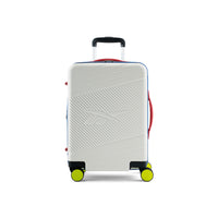 Reebok GO Collection Hardside Carry-on Luggage - White-Made of ABS and polycarbonate