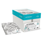 Lettermark Multi-Purpose Coloured Paper - 8.5" x 14" - Blue - 500 Sheets/Pack-8-1/2" x 14"