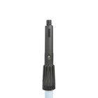 Globe Commercial 10' 2-Piece Extension Pole - Silver/Black-Fluted for strength and better gripping when wet