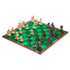 The Noble Collection Minecraft Chess Set - Overworld Heroes vs. Hostile Mobs-30-60 Minutes