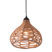 Zuo Nezz Ceiling Lamp - Natural-Designed for hardwired installation with standard mounting bracket and hardware included