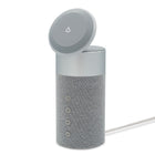 LBT - Haut-parleur Bluetooth à chargement magnétique 3-en-1 Mag Stream Vibe Home - Gris clair-Connectivité Bluetooth : utilisez la dernière technologie Bluetooth pour connecter sans fil votre smartphone. LED intégrée : ajustez les modes d'éclairage LED en fonction de votre situation.