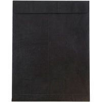 JAM Paper - Enveloppes lisses en Tyvek avec ouverture au sommet pour catalogues, 10 x 13 po, noir, 100 par paquet-Noir