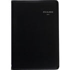 AT-A-GLANCE 2027 Weekly Pocket Planner - 6-1/16" H x 3-5/8" W - Black - Bilingual-12 months: January 2027 - December 2027