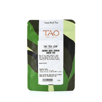 Tao Tea Leaf - Thé vert cerise et rose, 100g de thé en vrac-Le thé vert à la cerise et la rose est un mélange sensuel de Sencha japonais, de pétales de roses et de saveur de cerises