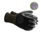 Atlas Everyday Dry Grip Smooth Nitrile Glove - Nylon Liner - Grey/Black - XLarge - 3 Pack-Smooth Grip