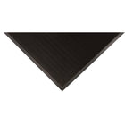 Edgewood Tapis Gritstop Fingermat™ grattoir extérieur ultra résistant - 36" x 60" - noir et intégrée bordure-Bonne résistance aux UV et à l'ozone