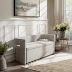 Zuo Papua Storage Bench - Grey-Furniture Colour: Grey