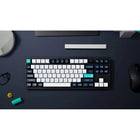 Keychron Q3 Max RGB Wireless Mechanical Keyboard - Red Switch - TKL Layout with Knob - Carbon Black-Precision Craftsmanship: Crafted from 6063 aluminum through CNC machining and 24 additional manufacturing stages, the Q3 Max is a solid metal marvel that stands as a testament to meticulous craftsmanship.