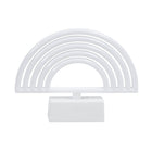 Locker Gear Standing Icon Light - Rainbow-Magnetic back and stable base for easy display