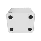 Permasteel 14 qt Portable Cooler with Dual Carrying Options - White-Removable bottle opener stored under the lid 