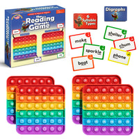The Fidget Game The Reading Digraphs Game-Focuses on the most common digraphs (ch, ck, ph, sh, th, wh)