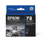 Epson T078 Ink Cartridge - Standard Capacity - Black-Get standard-yield capacity per ink cartridge while enjoying cost savings