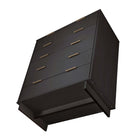 Manhattan Comfort Granville 37.8" Modern Tall Dresser - Dark Grey-10