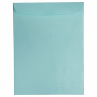 JAM Paper 10 x 13 Open End Catalog Envelopes, Aqua Blue, 1000 Pack (31287539B)-Aqua