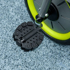 Qaba Kids Tricycle with Adjustable Seat and Basket - Black-Easy-to-grip handle for added comfort 